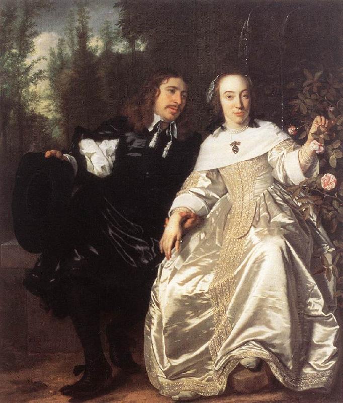 HELST, Bartholomeus van der Abraham del Court and Maria de Keersegieter sg China oil painting art